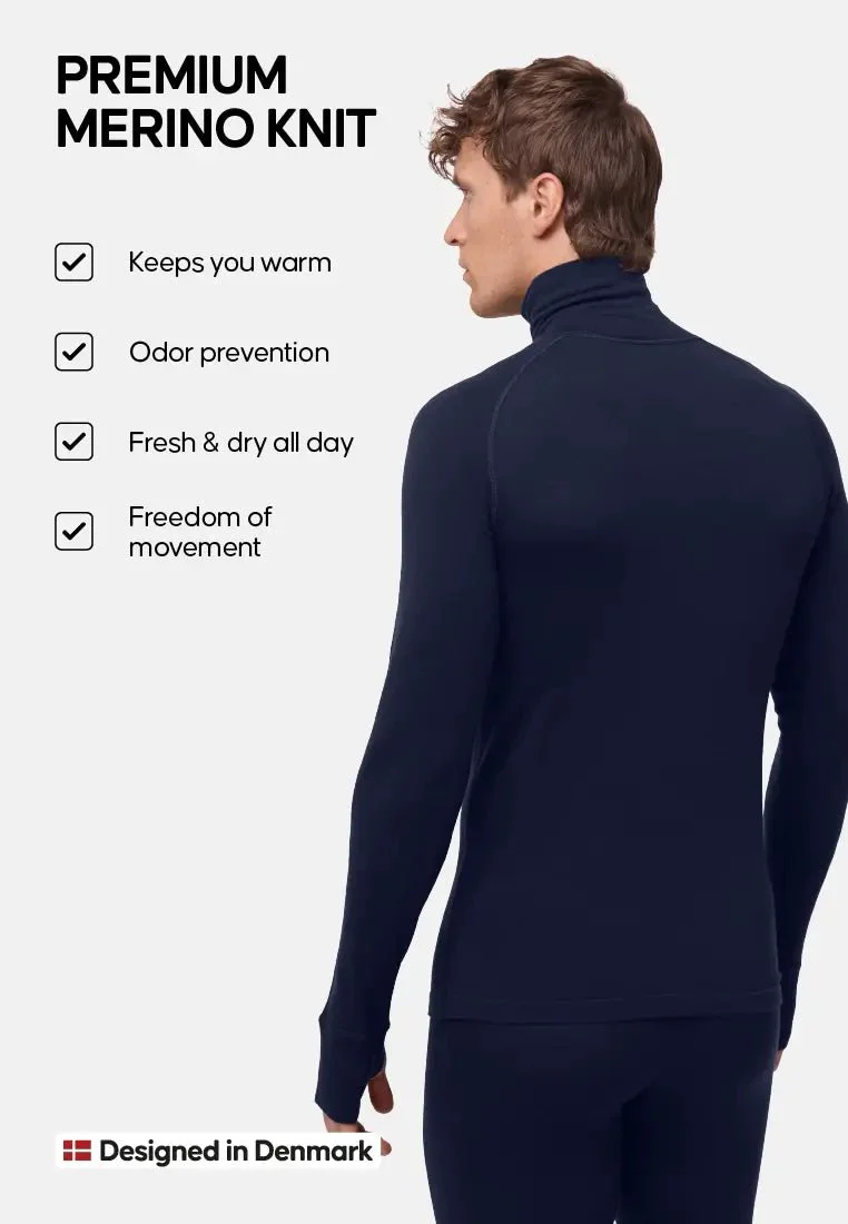 CORE MERINO HALF-ZIP SKIUNDERTRØJE - Image 12